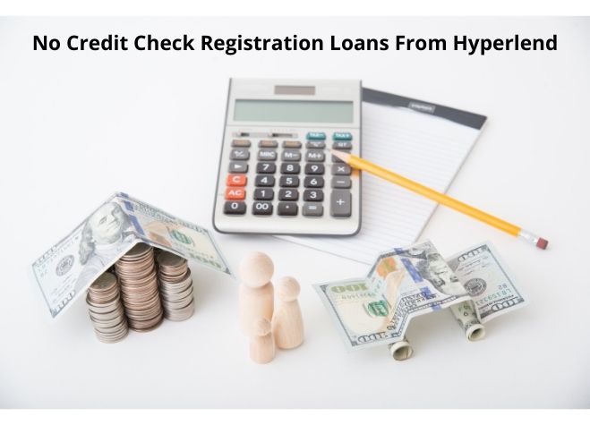 Apply for no credit check registration loans
