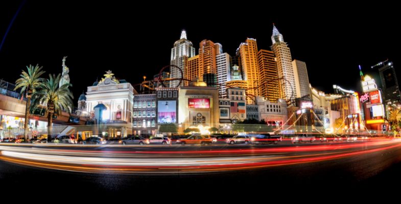 View of the Las Vegas Strip.